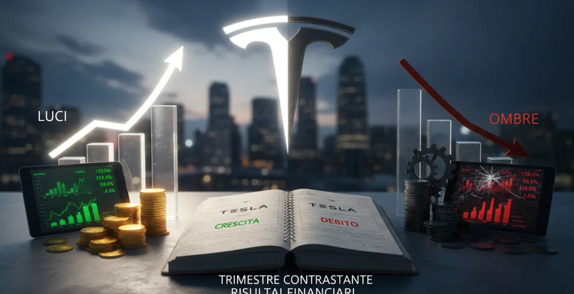 Tesla: Trimestre contrastante, tra luci e ombre nei risultati finanziari