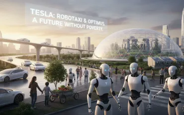 Tesla punta su robotaxi e Optimus per un futuro senza povertà