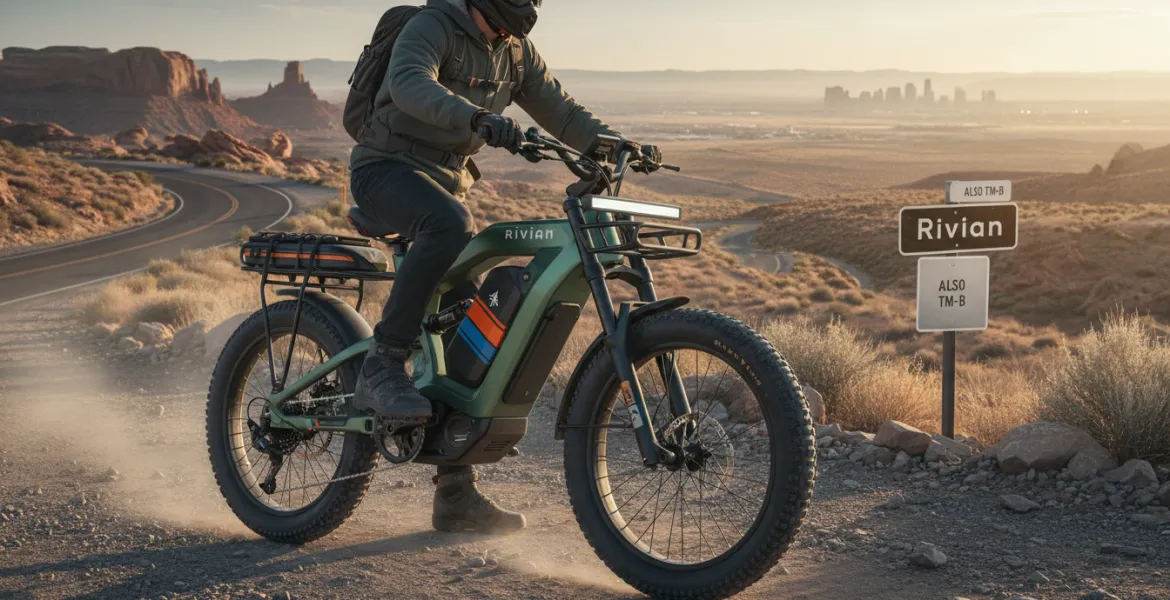 Rivian sfida il mercato e-bike: ecco Also TM-B, l'innovativo veicolo a due ruote