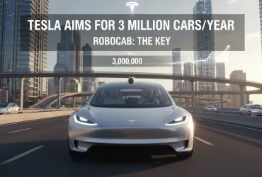 Tesla punta a 3 milioni di auto l'anno: Robocab la chiave
