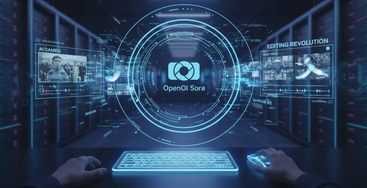 Rivoluzione video AI: OpenAI Sora introduce cammei e editing