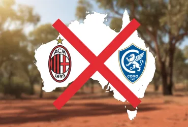 Milan-Como in Australia a rischio: la partita traballa