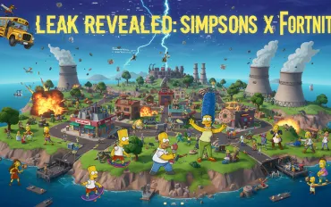 Fortnite stravolto dai Simpson: Leak rivela skin e mappa!