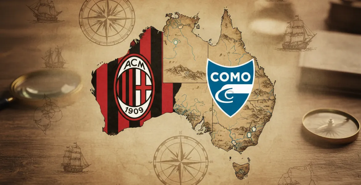 Storica svolta: Milan-Como si giocherà a Perth, Australia!