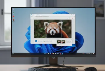 Windows 11: Nuovo strumento 'Cattura schermo' si arricchisce con la ricerca visiva Bing