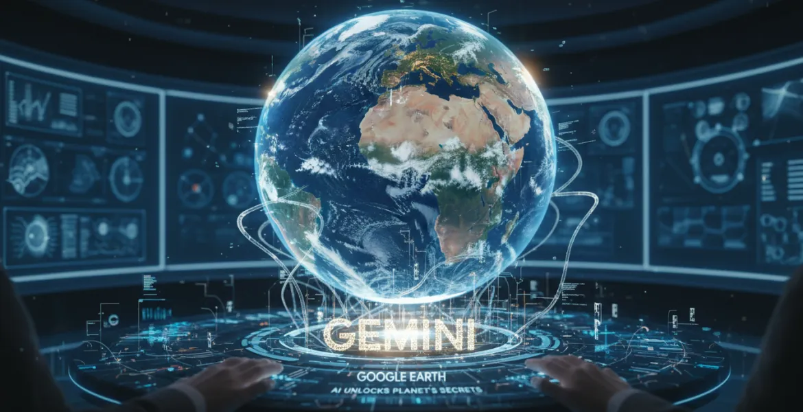 Google Earth si affida all'IA: Gemini svela i segreti del pianeta