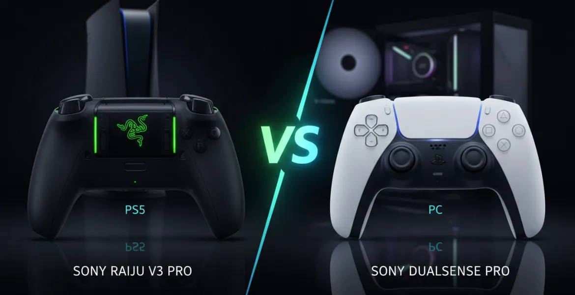 Razer sfida Sony: Raiju V3 Pro, il controller definitivo per PS5 e PC