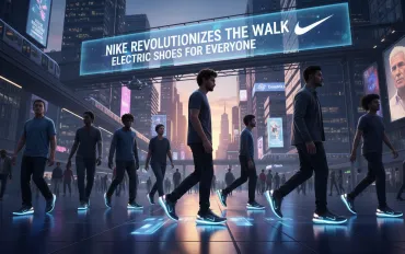 Nike rivoluziona il cammino: Scarpe elettriche per tutti
