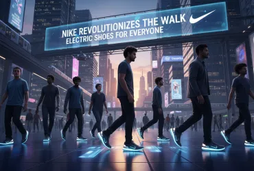Nike rivoluziona il cammino: Scarpe elettriche per tutti