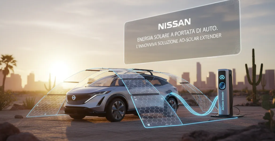 Nissan Sakura: Energia solare a portata di auto, l'innovativa soluzione AO-Solar Extender