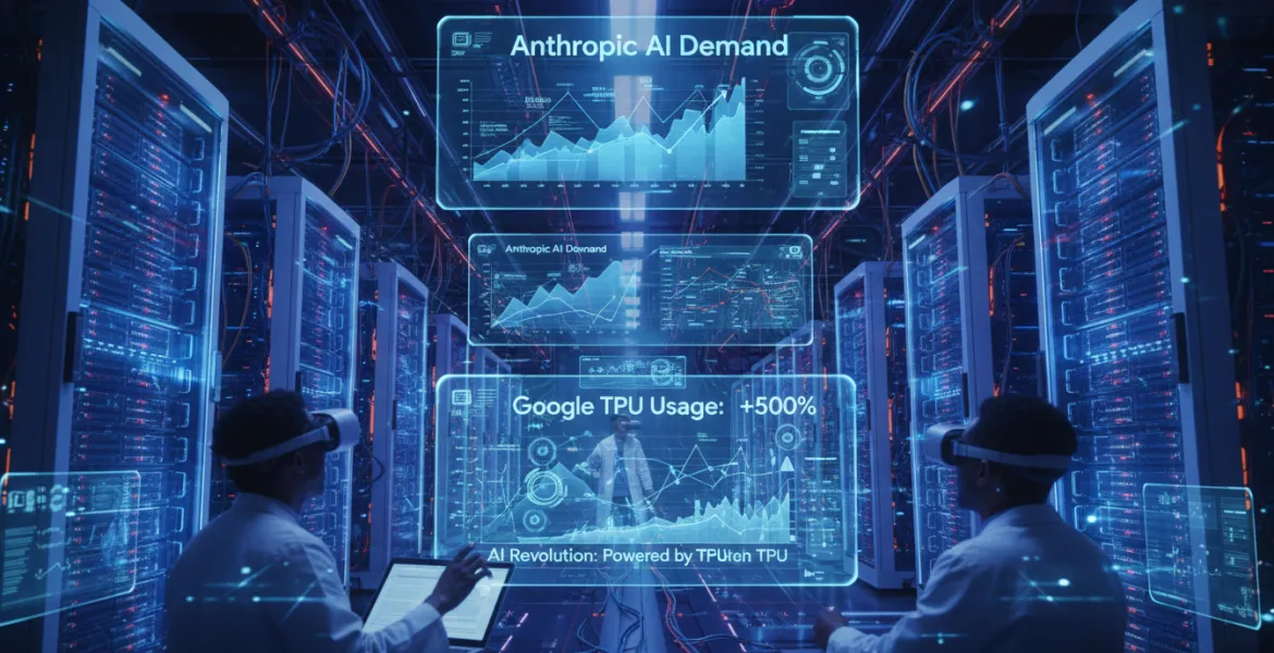 Boom di Google TPU: l'IA di Anthropic spinge la domanda alle stelle