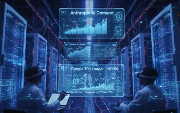 Boom di Google TPU: l'IA di Anthropic spinge la domanda alle stelle