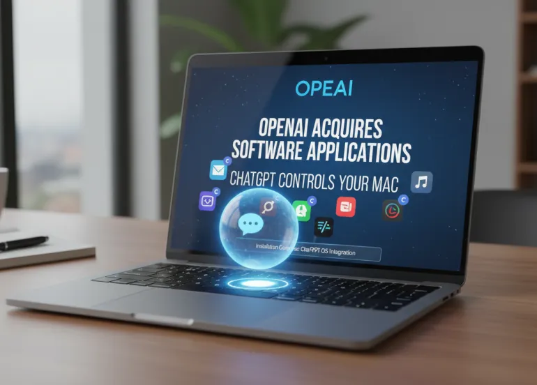 OpenAI acquisisce software applications: ChatGPT arriva al controllo del tuo Mac