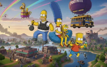 Fortnite incontra I Simpson: Springfield arriva sull'isola!