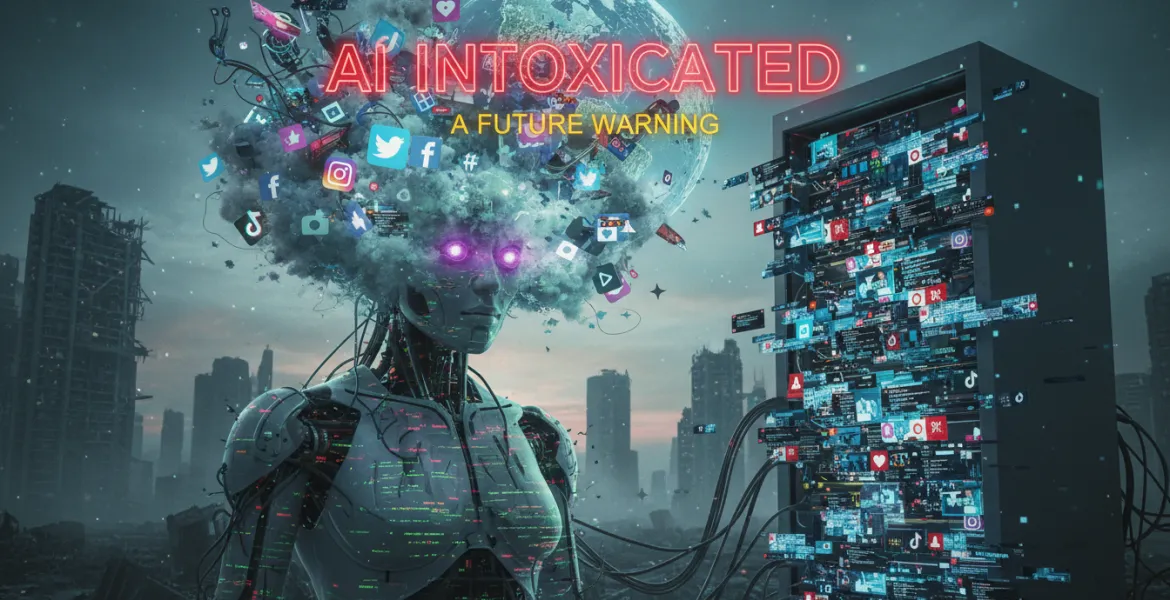 L'intelligenza artificiale 'Intossicata' dai Social Media: Un allarme per il futuro dell'AI