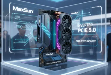 MaxSun rivoluziona le schede Madri Mini-ITX con PCIe 5.0 Invertito