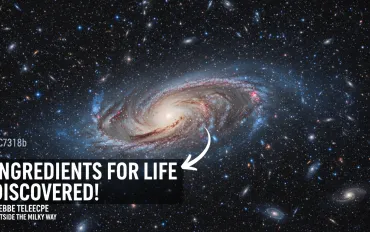 Scoperti 'ingredienti per la vita' fuori dalla Via Lattea grazie al telescopio Webb