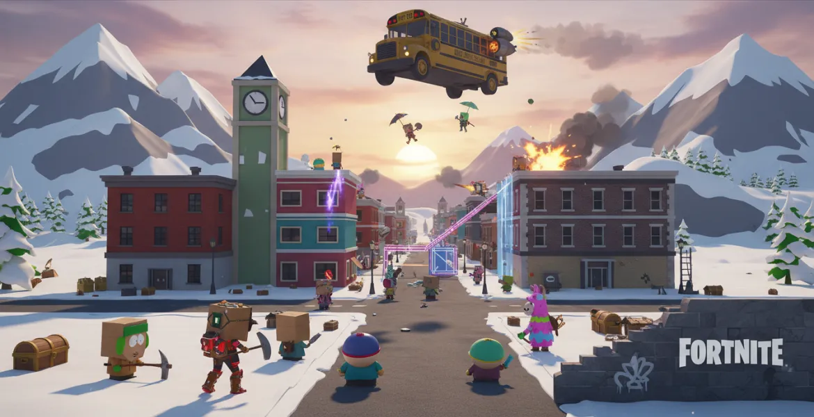 Fortnite: Dopo i Simpson in arrivo anche South Park?