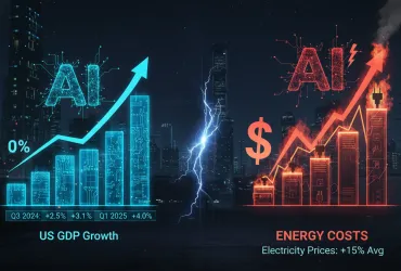 Boom dell'intelligenza artificiale: Impatto sul PIL USA e costi energetici in aumento