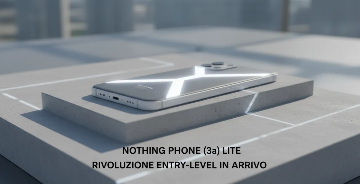 Nothing Phone (3a) Lite: Rivoluzione entry-level in arrivo
