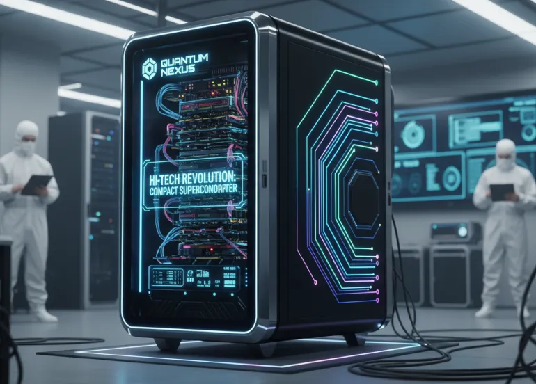 Rivoluzione hi-tech: nasce il supercomputer compatto grande come un frigorifero