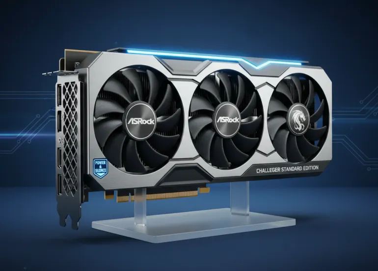 ASRock lancia la radeon RX 9060 XT challenger standard edition: Potenza e silenzio