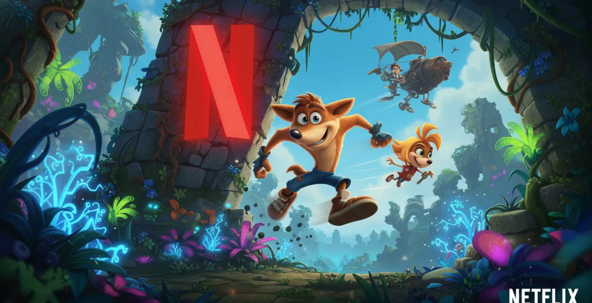 Crash Bandicoot sbarca su Netflix: una serie animata in arrivo!