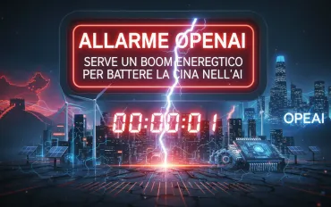 Allarme OpenAI: serve un boom energetico per battere la Cina nell'AI