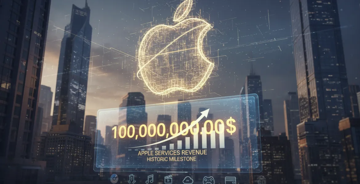 Apple supera i 100 miliardi di dollari nel settore servizi: un traguardo storico