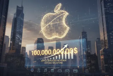 Apple supera i 100 miliardi di dollari nel settore servizi: un traguardo storico