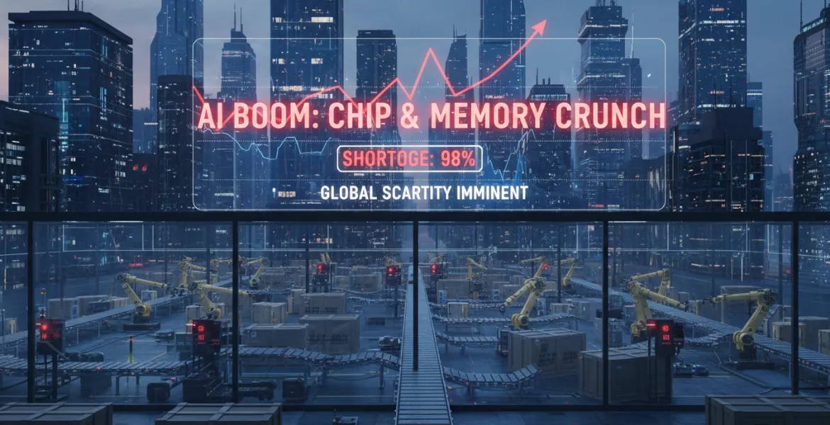 Boom dell'intelligenza artificiale: Carenza di chip e memorie all'orizzonte