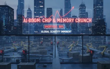 Boom dell'intelligenza artificiale: Carenza di chip e memorie all'orizzonte