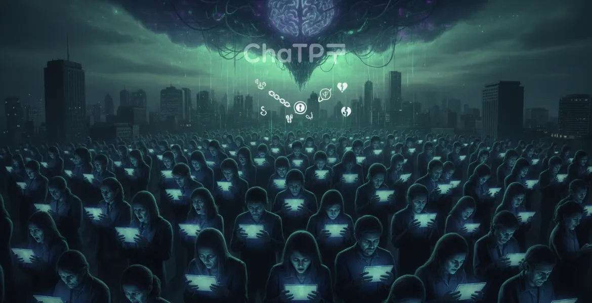ChatGPT: Milioni di utenti a rischio dipendenza e problemi mentali