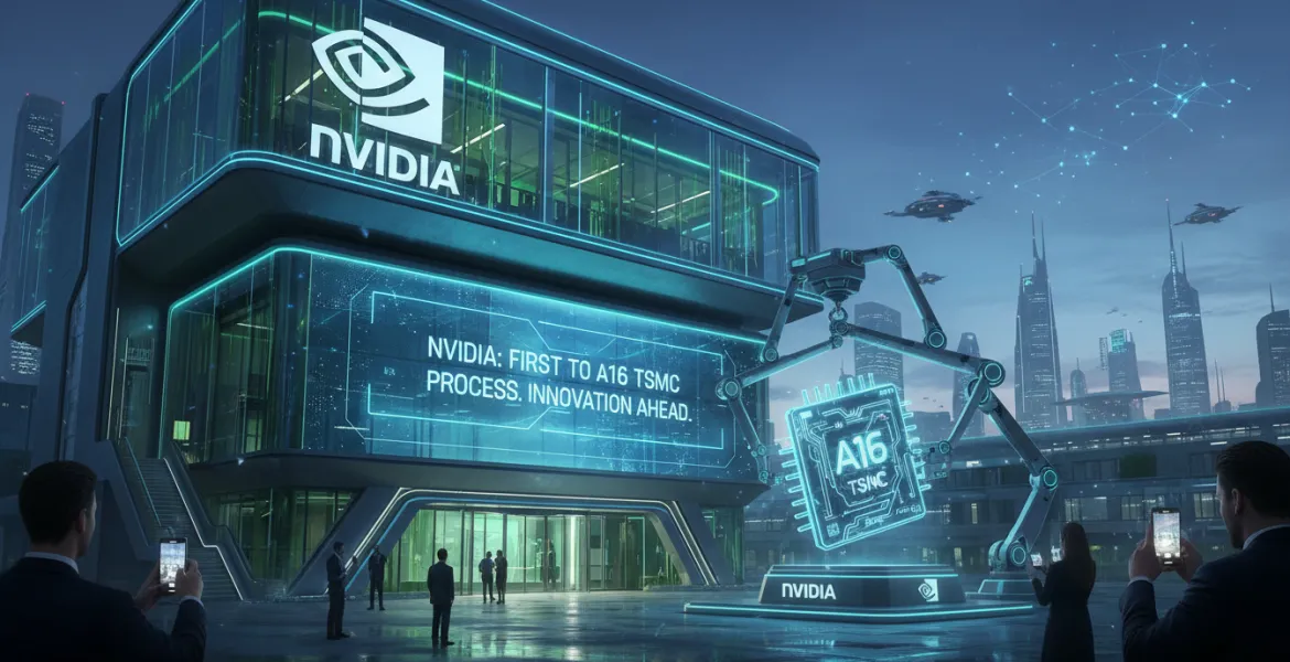 Nvidia punta all'innovazione: sarà la prima ad adottare il processo A16 di TSMC