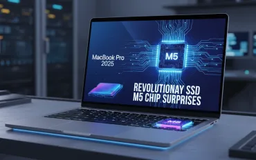 MacBook Pro 2025: SSD rivoluzionario con Chip M5 sorprende