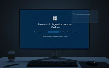Windows 11: Diagnostica automatica della memoria dopo un BSOD