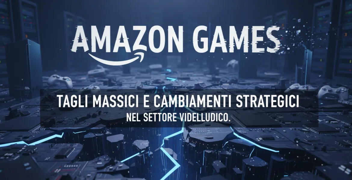 Amazon Games: Tagli massicci e cambiamenti strategici nel settore videoludico