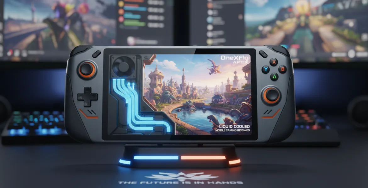 OneXFly Apex: La console portatile con raffreddamento a liquido che sfida i limiti del gaming mobile
