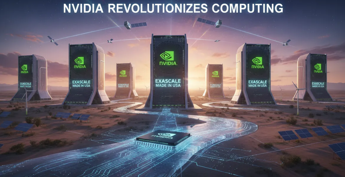 Nvidia rivoluziona il calcolo: Sette supercomputer Exascale made in USA