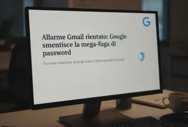 Allarme Gmail rientrato: Google smentisce la mega-fuga di password