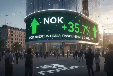 Nvidia investe in Nokia: boom azionario per il colosso finlandese