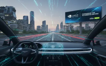 Lucid Motors punta all'autopilota di Livello 4 grazie alla partnership con Nvidia