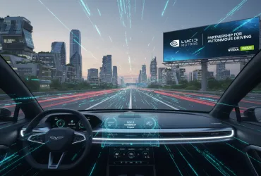 Lucid Motors punta all'autopilota di Livello 4 grazie alla partnership con Nvidia