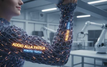 Tessuto robotico rivoluzionario: addio alla fatica