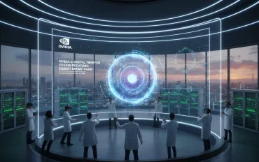 Nvidia crea un gemello digitale IA per reattori a fusione: svolta energetica