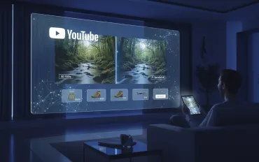 YouTube rivoluziona la visione su TV: IA per l'upscaling e nuove funzioni shopping