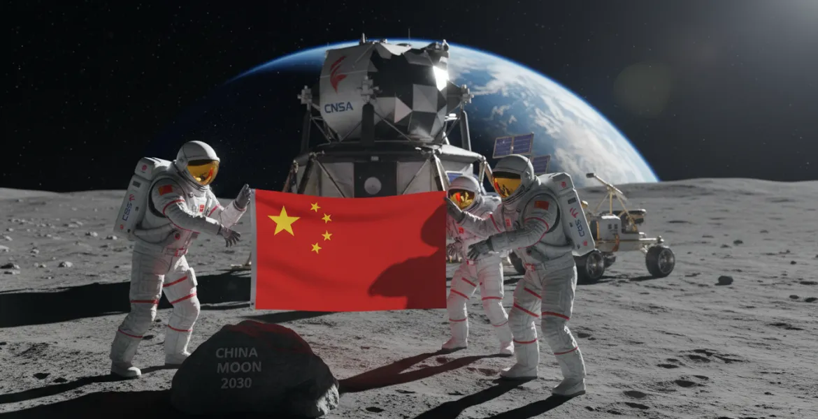 La Cina punta alla Luna: sbarco di taikonauti previsto entro il 2030