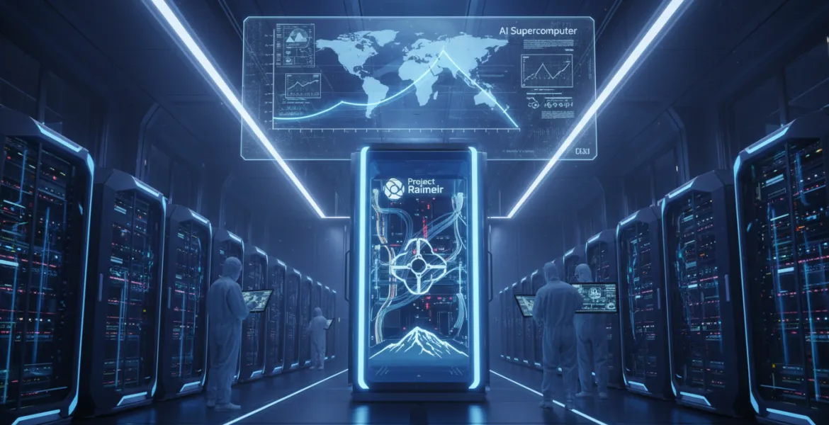 AWS lancia Project Rainier: il supercomputer AI più potente del mondo