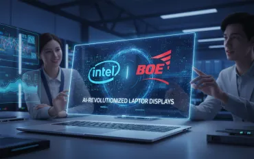 Intel e BOE rivoluzionano i display dei laptop con l'IA