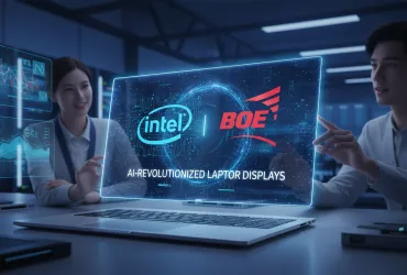 Intel e BOE rivoluzionano i display dei laptop con l'IA